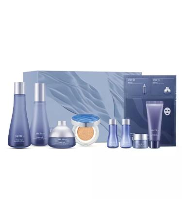 123 UBuy Shop_Water-Full Skin Care Set_Daily Moisturizer for Soothing Skin Relief. (Special Set of 9 Items) MADE IN KOREA