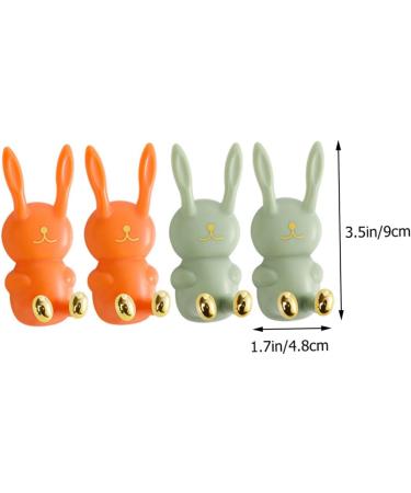 Alipis 16 StK Self-Adhesive Sticky Hooks - Caricature Towel & Luffa Holders Wall Key Hooks & Razor Holders for Bathroom | International Shipping Available - Buy Online on GoSupps.com