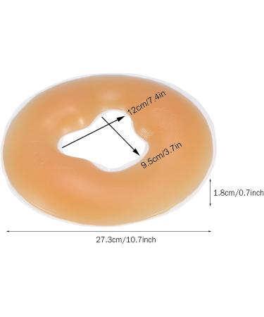 ANGGREK Silicone Pillow Soft Massage Overlay for Face Relaxation - Beige - Buy Online on GoSupps.com