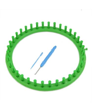 OTGO Round Knitting Loom Set Craft Kit Tool with Hook Needle (Size :24cm/9.4)