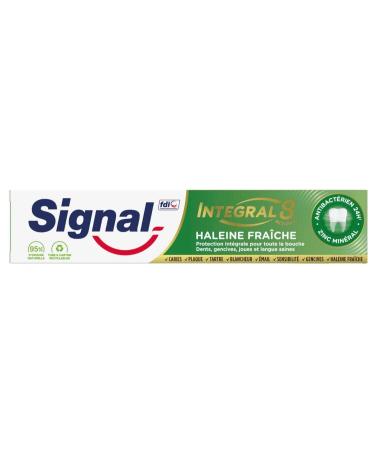 Signal Integral 8 Toothpaste Whole Grain Fresh fights bad breath and bacterial plaque 75 ml