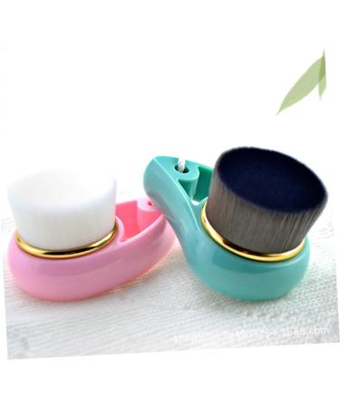 minkissy 1pc Face Wash Brush Face Brush Soft Bristle Facial Brush Green Fiber Facial Brush Skin Cleaning Brush Hollow Out Cleansing Brush Exfoliating Face Brush Facial Brush Face Spa Brush - Buy Online on GoSupps.com