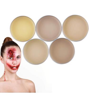 Tmishion Professional Halloween Makeup Kit | Special Effects Makeup | False Wound & Scar Wax for Skin Preparation | Conceal Pores (#5) - Buy Online on GoSupps.com