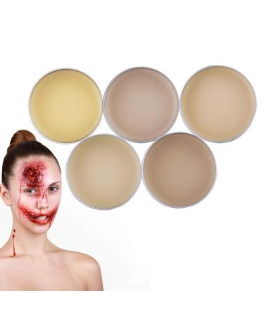 Tmishion Professional Halloween Make Up Kit - Special Effects B hne Make-up False Wound Scar Wax Skin Prep & Pore Concealer (#2) for International Shipping - Buy Online on GoSupps.com
