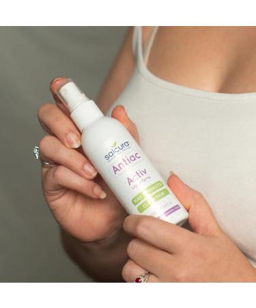 Salcura Natural Skin Therapy Antiac Activ Liquid Spray Suitable For Anyone Prone To Suffering From Oily Congested & Acne-Prone Skin Refresh Cleanse & Nourish The Skin 100ml - Buy Online on GoSupps.com