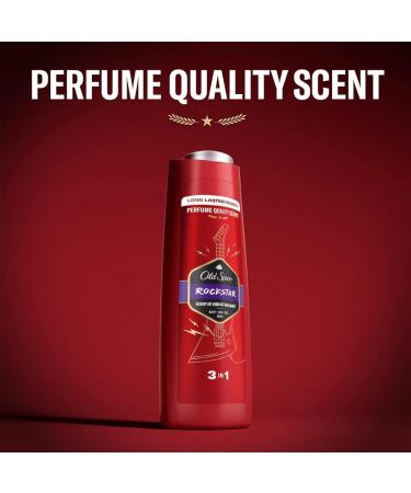  Old Spice Old Spice Rockstar Shower Gel & Shampoo for Men 250ml 3-in-1 Shampoo for Hair Face and Body - Buy Online on GoSupps.com