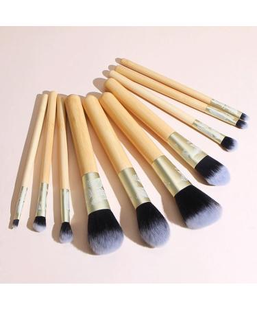10-Piece Carving Pattern Makeup Brush Set Powder Blush & Eyeshadow Tools for Flawless Beauty - Buy Online on GoSupps.com