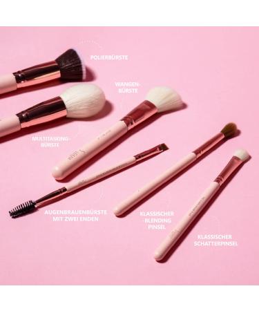 SINCERO SALON Contour Brush | Premium Makeup Brush for Blusher & Contouring Powder | Rose Gold Cheek Brush | International Shipping Available - Buy Online on GoSupps.com