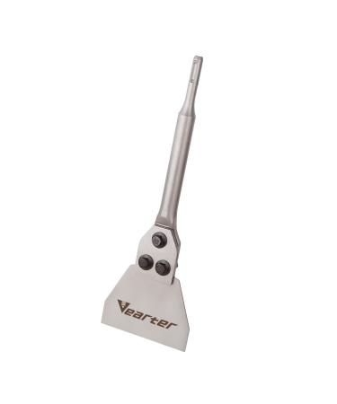 Vearter 4inch x 12inch SDS PLUS Shank Electric Hammer Floor Scraper Replaceable Blade Chisel Drill Bit For Tile Brick Concrete Removal