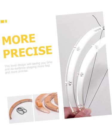 FOMIYES 3 sets Mapping Kit Horizontal Auxiliary Measure Shaper Line Eyebrow Shaping Shape Level Ruler - Buy Online on GoSupps.com