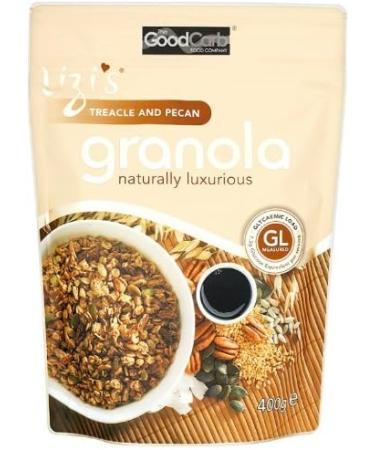 Lizi'S | Lizi's Treacle/Pecan Granola | 5 x 400g - Buy Online on GoSupps.com