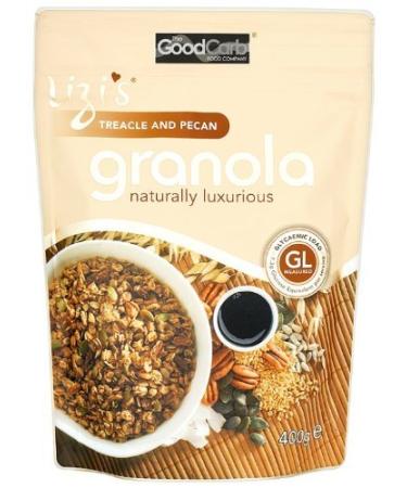 LIZI'S GRANOLA Treacle and Pecan Breakfast Cereal 8 Count