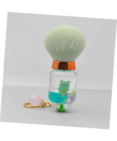 minkissy Small Makeup Brush Nail Dust Brush Make up Brush Cosmetics Tools Powder Brush for Loose Powder Blush Brush for Cheeks Craft Oil Manicure Liquid Quicksand Miss Highlighter Brush 9.00X3.50X3.50CM Green - Buy Online on GoSupps.com