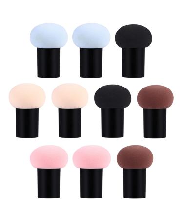 Beaupretty 20 Pcs Mushroom Head Makeup Sponge Puff - Assorted Colors - Perfect for Flawless Cosmetic Application - International Shipping Available - Buy Online on GoSupps.com