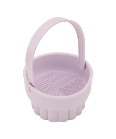 Makeup Brush Cleaner Bowl - Foldable Silicone Cleaning Tool for Brushes Sponges & Puffs | Portable Travel Brush Cleaner - Buy Online on GoSupps.com