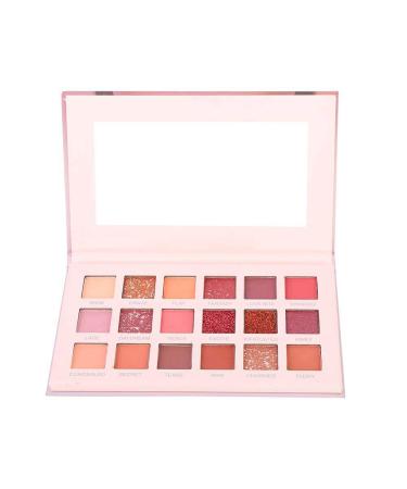 Fyearfly Nude Eyeshadow Palette Matte Shiny Eyeshadow 18 Colors Matte Eyeshadow Cosmetic Powder Beauty Makeup Tool