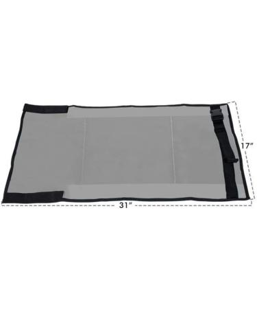 perfk Kids Airplane Footrest - Adjustable Portable Travel Hammock for Toddlers | Oxford Gray Travel Bed - Buy Online on GoSupps.com