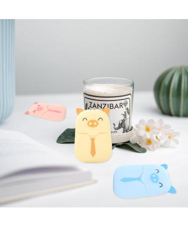 Buy MyTAYT 300 Portable Mini Soap Leaves - Travel-Friendly Soap Sheets in Pink Yellow & Blue | Ideal for Hiking Camping & Outdoor Adventures - Buy Online on GoSupps.com