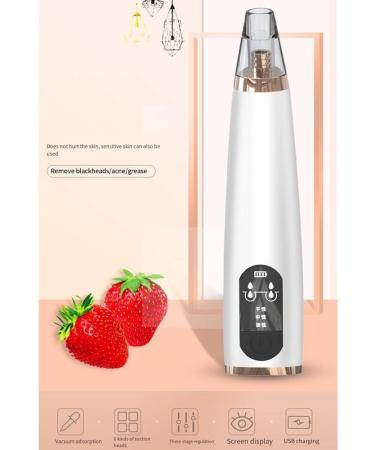 Clyictz Electric Blackhead Remover Face Pimple Extraction Deep Spots Pore Acne Removal Cleaner Cleanser - Buy Online on GoSupps.com