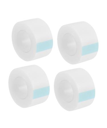 FRCOLOR White Tape 4 Rolls Duct Tape Clear Invisible Eyelid Tapes Tape Adhesive Tape Growth Zone Eyelid Tape