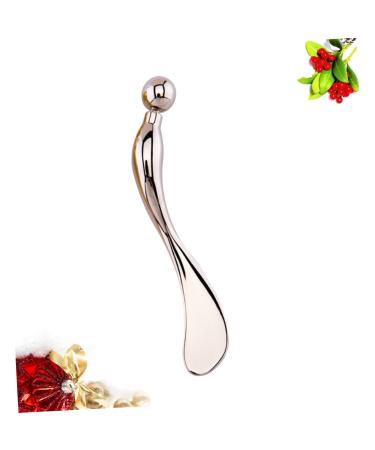 Buy Hemoton Anti-Wrinkle Eye Spoon - Metal Face Cream & Mask Scoop | 9.50x1.50cm | Anti-Aging Essential for Glowing Skin - Buy Online on GoSupps.com