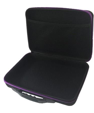CliSpeed 2-in-1 Essential Dashmaker Organizer & Storage Box for Essential Oils Stylish Violet Carrier Bag - Buy Online on GoSupps.com