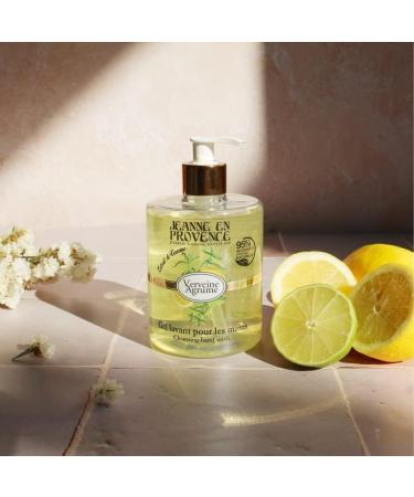 Jeanne en Provence Hand Wash Gel Verveine Agrume 500 ml - Buy Online on GoSupps.com