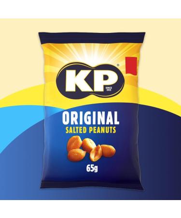 KP Original Salted Peanuts Case of 16x65g