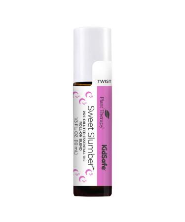 Plant Therapy KidSafe Sweet Slumber Essential Oil Blend Pre-Diluted Roll-On 10 mL (1/3 oz) 100% Pure Therapeutic Grade