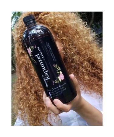FORMULA RAPUNZEL ZATARAIN Shampoo 1Lt - 100% Natural with Argan & Coconut Extracts | Frizz Eliminating Formula | Genuine Product - Buy Online on GoSupps.com