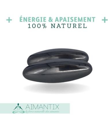 Aimantix Magnetic H matite Shuttles Pro 2 - Enhance Courage Self-Confidence & Pain Relief with Lithotherapy and Magnetic Therapy - International Shipping Available - Buy Online on GoSupps.com