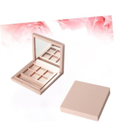 FOMIYES 2pcs Highlighters Empty Eyeshadow Palette Empty Eye Shadow Pallet Cosmetic Compact Travel Lip Balm 1 count (Pack of 1) Pink - Buy Online on GoSupps.com