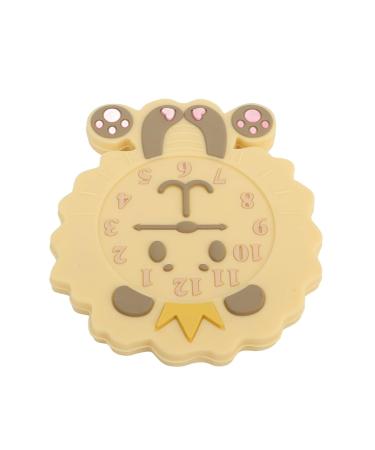 Cartoon Animal Alarm Clock Silicone Teething Toy for Baby Infant - Buy Online on GoSupps.com