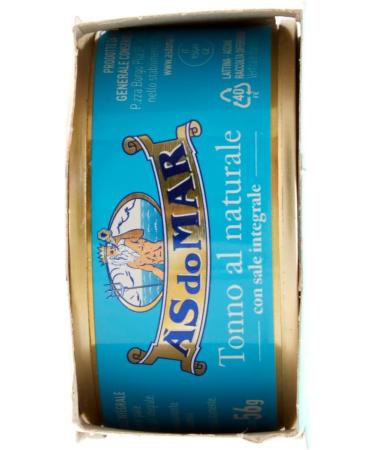 AS do MAR Tonno al Naturale Tuna with Whole Salt Light Nutritious and Healthy Light Nutritious and Healthy 80 g Box + Italian Gourmet Polpa di Pomodoro 400 g Box - Buy Online on GoSupps.com