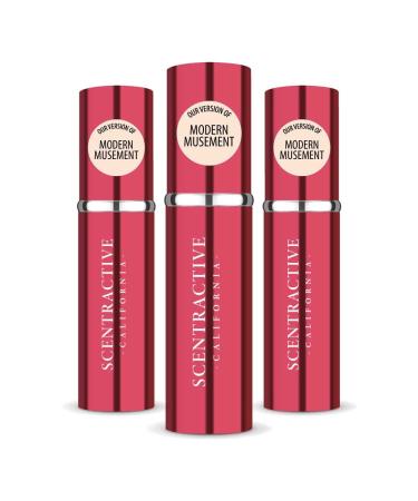 CA Perfume Impression of Estee L. Modern Musement For Women Replica Version Fragrance Dupes Concentrated Long Lasting Eau de Parfum Spray Refillable Atomizer Bottle 0.17 Fl Oz/5ml-X3 ESTEE L. MODERN MUSEMENT IMPRESSION 0.51 Fl Oz (Pack of 1)