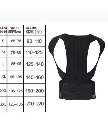  mdlian Sling Back Good Anti-Hunchback Orthosis | Invisible Shoulder & Back Correction Belt for Men & Women - Medium Size - Buy Online on GoSupps.com