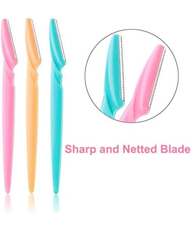 30 Pieces Eyebrow Razors Shaper Shavers Trimmers for Women and Men Face Hair Removers with Box Package 3 Colors - Buy Online on GoSupps.com