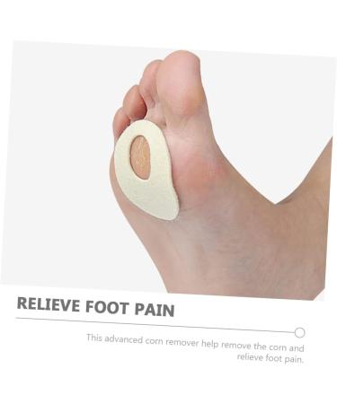 HAPINARY 6 Sheets Felt Corn Stickers Corn Pads Thick Felt Foot Pads Corn Cushions Sweat-Absorbent Foot Pads Felt Foot Corn Stickers Foot Corn Treatment Pads Corn Remover Pads - Buy Online on GoSupps.com