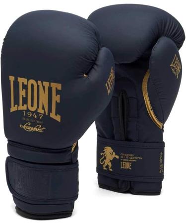 LEONE 1947 Boxing Gloves - Blue Edition 14 OZ for Unisex Adults | Premium Quality | International Shipping Available - Buy Online on GoSupps.com