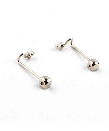 SBTRKT 100pcs Eyeglass Nose Pad Arms - Stainless Steel Replacement Parts | 50 Pairs for Eyeglass Repair - Buy Online on GoSupps.com