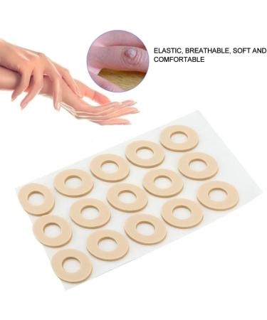 15Pcs Foot Corn Soft Callus Cushion Removal Plaster - Pain Relief for Toes, Heels, and Corns - Large Oval Shape - Buy Online on GoSupps.com