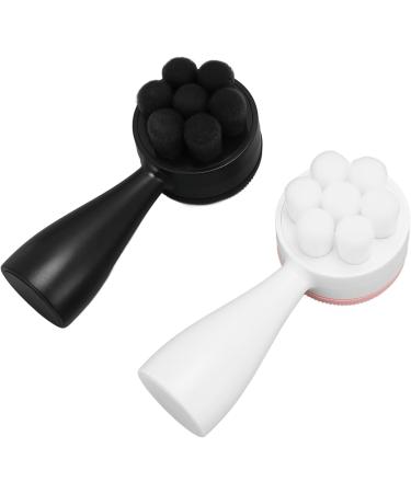 Facial Deep Cleansing Brush Double Sided Soft Bristles Exfoliating Manual Face Brush for Travel - Buy Online on GoSupps.com