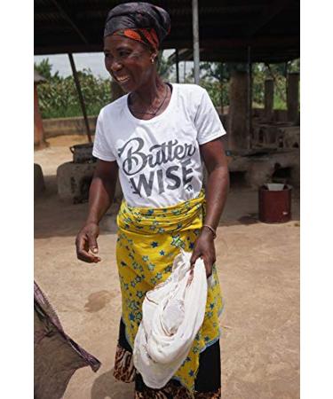 Butterwise Unaffected Shea Butter 125g Organic & Fair Trade - No. 1 Natural Cosmetics for Dry Skin - Cold-Pressed Vegan from Ghana - Shop Fairtrade Africa - Buy Online on GoSupps.com