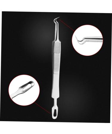 Housoutil 9 Pcs Clip Pimple Extractor Tool Blackhead Extractor Blackhead Tweezers Tool Beauty Tools Metal - Buy Online on GoSupps.com