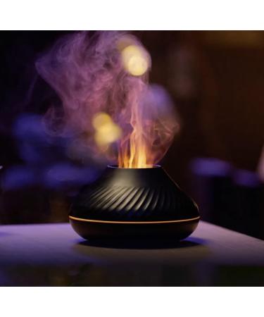 Shop Aroma Diffuser with Flame Effect - 130ml Essential Oils Humidifier | International Shipping Available - Buy Online on GoSupps.com