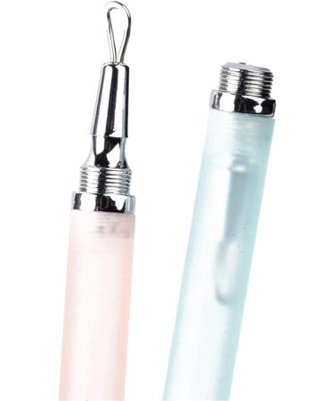 Acne Needle Detachable Double-Head Facial Blackhead Acne Remover Needle Stainless Steel Comedone Blemish Cleansing Needles Makeup Tool (Color : Blue) - Buy Online on GoSupps.com