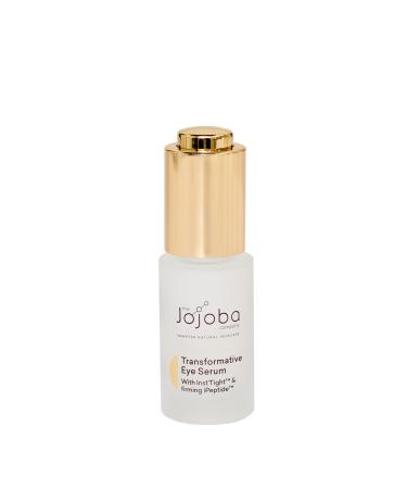 The Jojoba Company Transformative Eye Serum Smooths Fine Lines and Reduces Eye Bags and Dark Circles Enriched with Australian Jojoba Peptides and Salicylic Acid 15ml