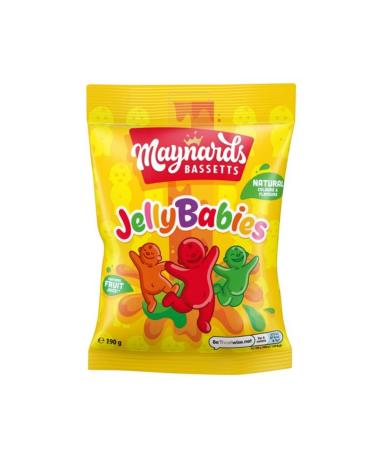Bassetts Jelly Babies 190gr x 10 pack