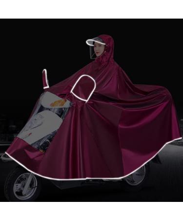 Mobility scooter cover Electric Car Raincoat Motorcycle Cover Adult Rain Poncho Mobility Scooter Cape (Red 5XL double)(Blue 4XL single) 4XL single Blue - Buy Online on GoSupps.com
