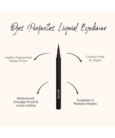 Araceli Beauty Ojos Perfectos Eyeliner - Night (Noche) - Long-lasting Formula - Buy Online on GoSupps.com
